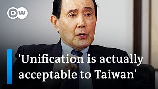 We can never win a war Taiwans former president Ma on the best way to deal with China  DW News [upl. by Gilead932]