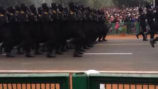 NSG COMMANDOS ON RAJPATH  NSG IN RD PARADE [upl. by Albina]