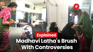 Why Madhavi Latha Asked Muslim Women To Remove Burkha [upl. by Dario267]