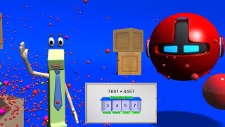 Adding MultiDigit Numbers  4th Grade Math Videos [upl. by Nojram267]