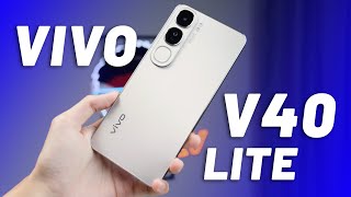 Đập Hộp VIVO V40 Lite  Điện Thoại Gì Mà Được Bảo Hành Pin Tận 4 Năm [upl. by Llerraf]