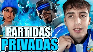 COMO ESTÁN LOS MAQUINAS PARTIDAS PRIVADAS FORTNITE [upl. by Evatsug]