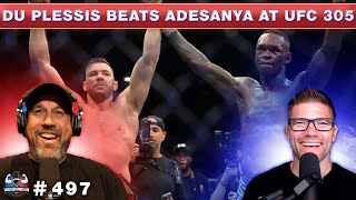 Du Plessis Beats Adesanya at UFC 305  WEIGHING IN 497 [upl. by Oreste]