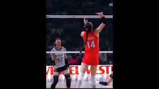 Harika Gördü Hande🤩handebaladın fileninsultanları voleybol [upl. by Silvers299]