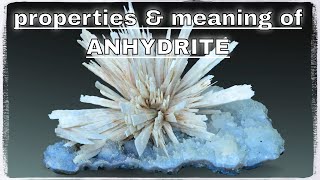 Anhydrite Meaning Benefits and Spiritual Properties [upl. by Fawnia]