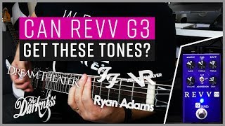 6 Riffs With REVV G3 [upl. by Aisiram]