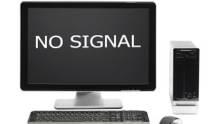 How to solve no signal problem showing in monitorHD [upl. by Vaas]