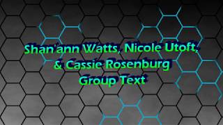 Chris Watts Case Shanann Watts Group Text Messages with Cassie and Nicole [upl. by Tini173]