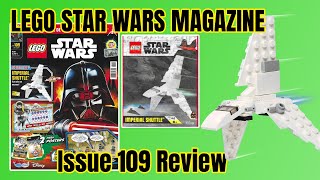 Lego Star Wars Magazine 109 with Imperial Shuttle  The Missing Minifig Issue [upl. by Marucci]