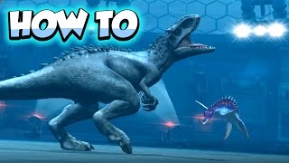 Jurassic world the gameHow to do the underwater glitch [upl. by Astera722]