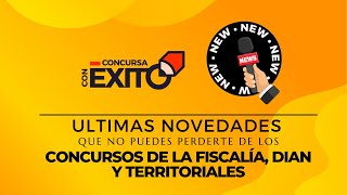 📢 Últimas novedades que no puedes perderte de los Concursos Públicos 📢 [upl. by Reldnahc]