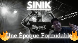 SINIK RACONTE SA JEUNESSE  DOPE  Sinik  Une époque formidable ReactionZ [upl. by Elleined]