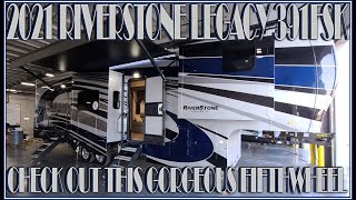 Luxury 5th Wheel NEW 2021 Riverstone Legacy 391FSK by Forestriver RV  Couchs RV Nation a RV Review [upl. by Noicpecnoc843]