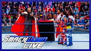 King Booker Returns Smackdown Live 82818 Reaction [upl. by Menides]