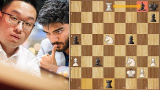 GAME OF THE OLYMPIAD  Gukesh vs Wei Yi [upl. by Nnybor]