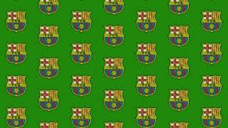 ⚽FC BARCELONA fondo animado pantalla verde 🟢 FUTBOL chroma key ⚽ [upl. by Lezlie37]