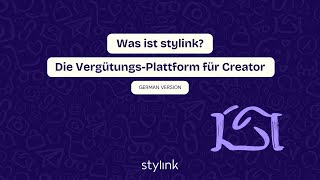 Was ist stylink  DE [upl. by Ellenaej]