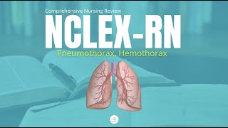 Pneumothorax Hemothorax for Nursing  Definition Risk Factors SignsSymptoms  NCLEX Review [upl. by Orth]