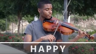 Pharrell Williams  Happy  Jeremy Green  Viola Cover [upl. by Charmion]