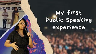 my first ever public speaking donedusted  how to approach  tamil [upl. by Annabella]