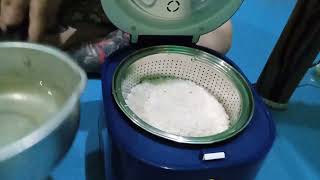 MEMASAK NASI RENDAH GULA RAVELLE RICE COOKER STAINLESS RCR3LS 21L001126 PART 2 [upl. by Yelsa]