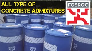 Type of Concrete Admixtures and their uses in Hindi [upl. by Nilat247]