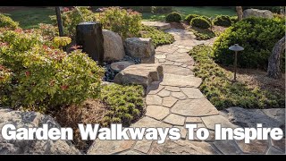 Garden Walkways to Inspire  P2 [upl. by Yelmene651]