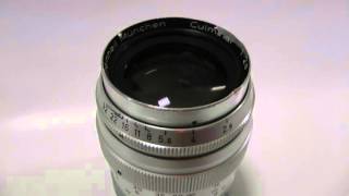 Steinheil Culminar 85mm f28 00197 [upl. by Leunas]