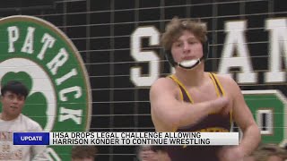 Source IHSA drops legal fight against Montini Catholic wrestler [upl. by Nibuz]