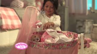 Smyths Toys  Baby Annabell Rocking Cradle [upl. by Alurta]