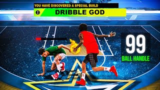 I Created The FASTEST DRIBBLE GOD Build on NBA 2K24 unlimited ankle breakers [upl. by Camm]