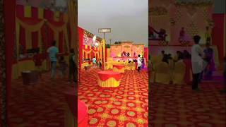 Raj tent house decoration tent new trendingshorts trendingreels trendingtent wendding [upl. by Iz546]