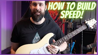 The SECRET To Unlocking Sweep Picking Speed on Guitar [upl. by Fowkes]