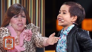 Verónica Castro se emociona ante esta sorprendente confesión de Mateo  Pequeños Gigantes [upl. by Matland162]