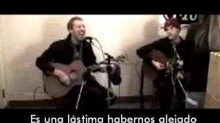 Coldplay The scientist live acoustic subespañol [upl. by Byrle]