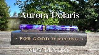 Nahvalur x Galen Aurora Polaris Fountain Pen [upl. by Vickie]