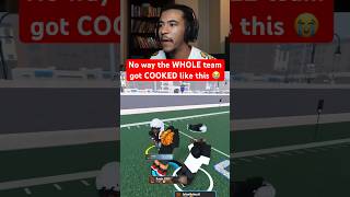 The WHOLE Team got COOKED Like This 😭 streamclips roblox robloxfootball football [upl. by Ahseirej]