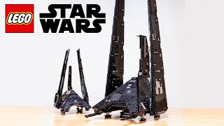 LEGO Star Wars Custom UCS Krennics Shuttle REVIEW  AllOut Brick [upl. by Ynnavoj]