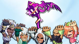 ALL HAIL BRAWLHALLA HARVEST SCYTHE [upl. by Ecitnirp]