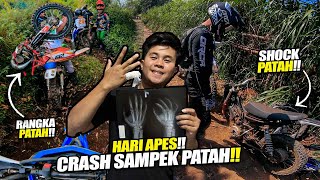 FIANMUH CRASH SAMPEK TULANG RETAK AKANKAH BERHENTI TRABAS  Karlos 3 [upl. by Omrelliug]