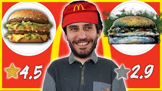 İSTANBULDAKİ EN DÜŞÜK vs EN YÜKSEK PUANLI MCDONALDSLARI DENEDİK [upl. by Hannie809]