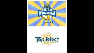 Prez Day Invitational 12 open Finals Top Select 12 Elite vs DME Elite 121 [upl. by Lokkin]