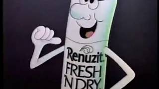 Renuzit Fresh n Dry ad 1985 [upl. by Yeslehc]