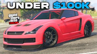 Best Cars UNDER 100K in GTA Online Cheap Budget Vehicles [upl. by Massiw]