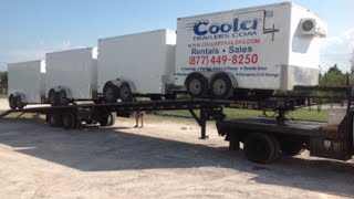 Refrigerated trailer built with superior design Cooler Trailers [upl. by Audrye]