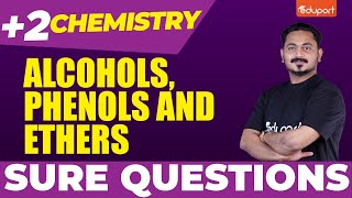 Plus Two Chemistry  Sure Questions  Alcohols Phenols and Ethers  Eduport Plus Two [upl. by Clive]