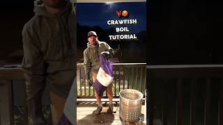 ⚡️FASTEST CRAWFISH BOIL TUTORIAL ON THE INTERNET crawfish recipe food louisiana [upl. by Arvie]