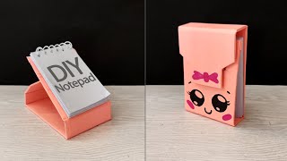 DIY Creative notepadHow to make a creative notepad craft [upl. by Enelrahc]