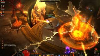 D3 Diablo III Final Boss  Ending Cinematic HunterMonkWizard [upl. by Aicenav]