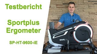 Sportplus Ergometer SPHT9600iE im Test [upl. by Tonry]